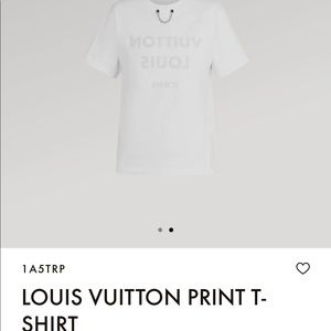 Louis Vuitton Print T Shirt size M